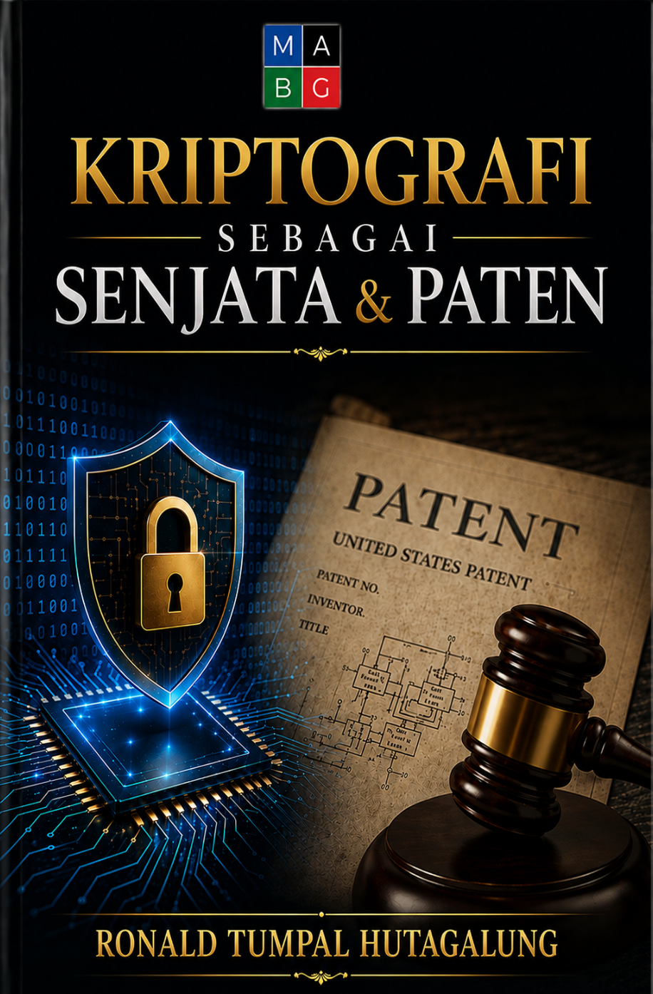 Sampul buku Kriptografi sebagai Senjata dan Paten